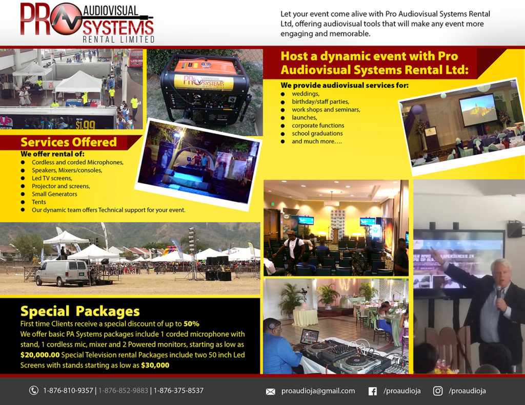 Pro Audiovisual Systems Rental Ltd