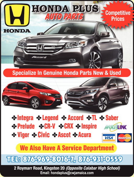 Honda Plus Auto Parts Ltd