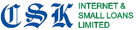 CSK Internet and Small Loans Limited – Same day Loan