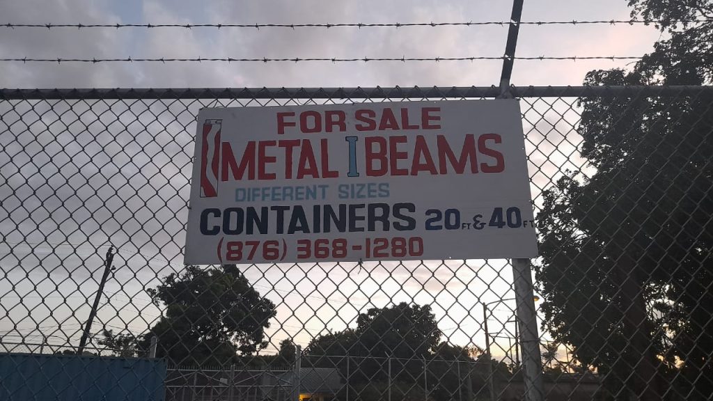 For Sale Metal Beams and Containers 20 and 40 foot